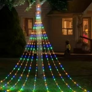 Waterfall Tree Lights w/8 modes